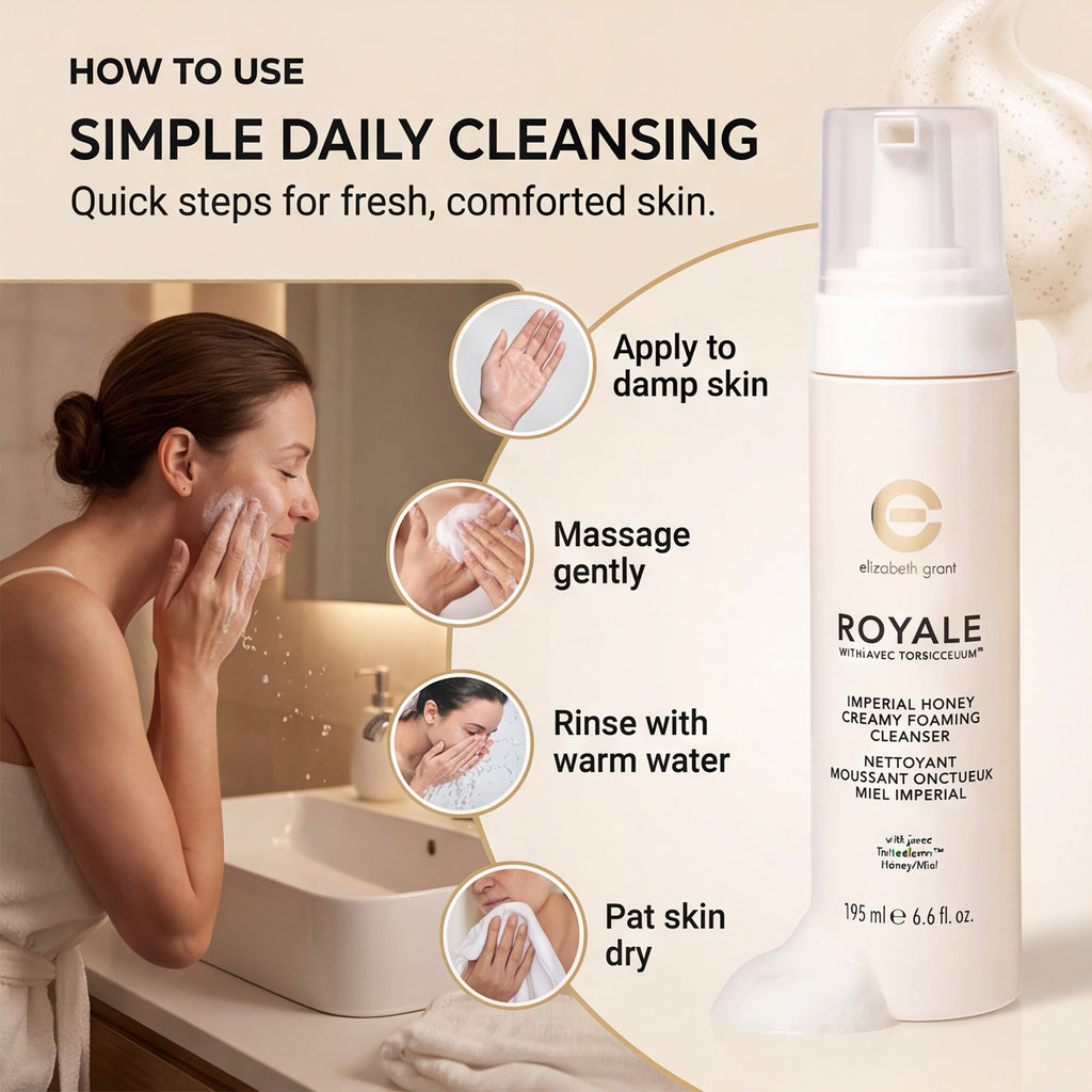 Elizabeth Grant Royale Imperial Honey Creamy Foaming Cleanser Duo - 195ml