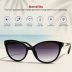 Catherine Denevue Sunglass - Black