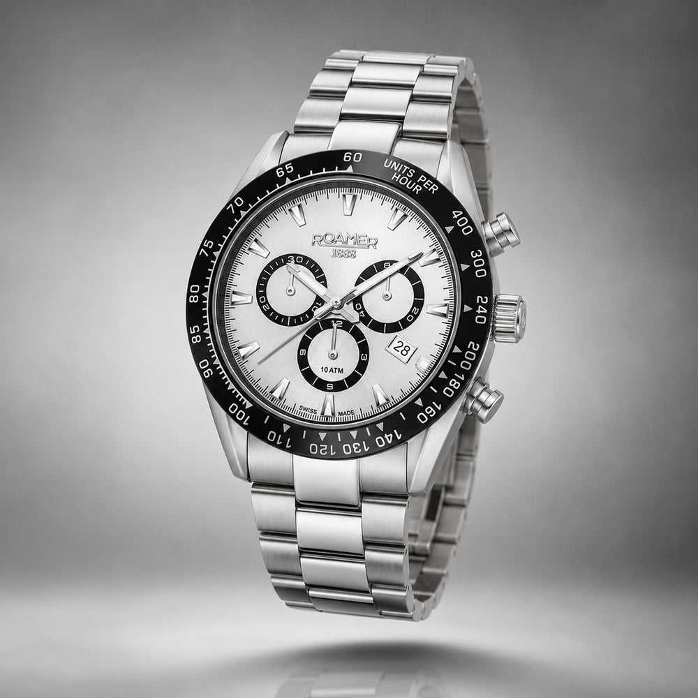 Roamer Swiss Mens Watch in Stainless Steel_8103966
