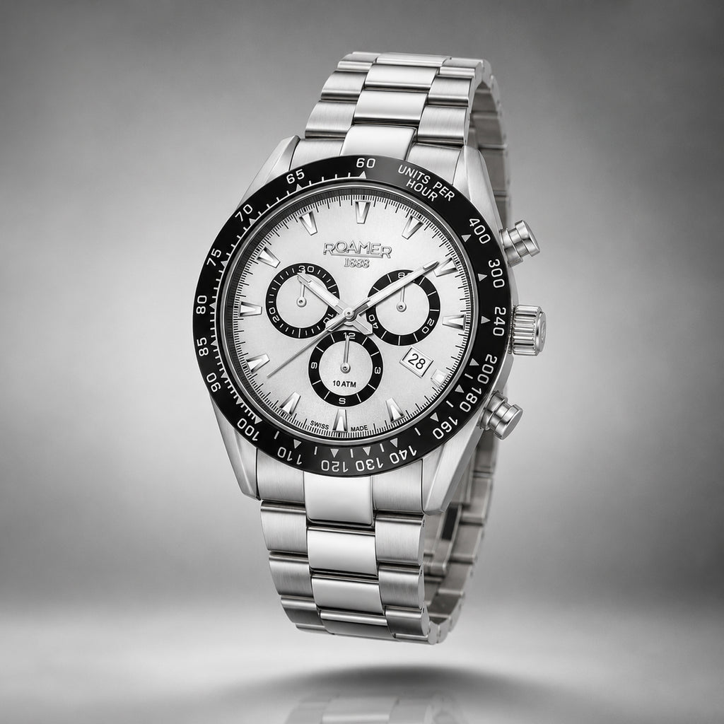 Roamer Swiss Mens Watch in Stainless Steel_8103966