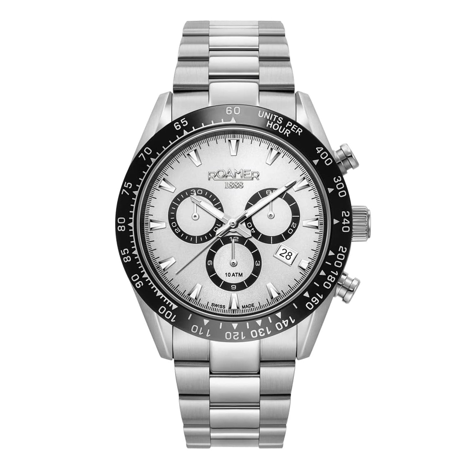 Roamer Swiss Mens Watch in Stainless Steel_8103966_2