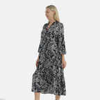 & Maisi Bohemian Dress (Size - Large) - Black & Black_8110749_2