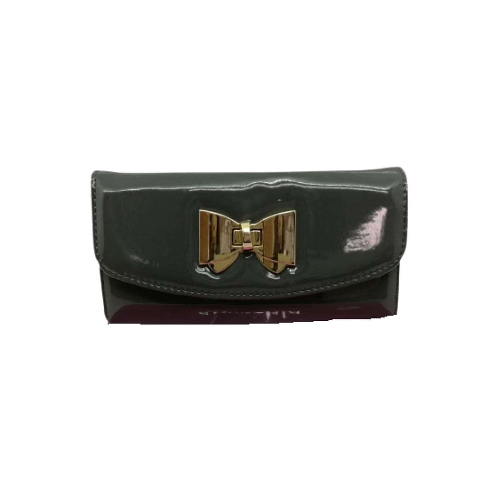 Designer Inspired Women Wallet with Gift Box - Navy