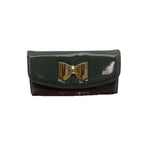 Designer Inspired Women Wallet with Gift Box - Navy