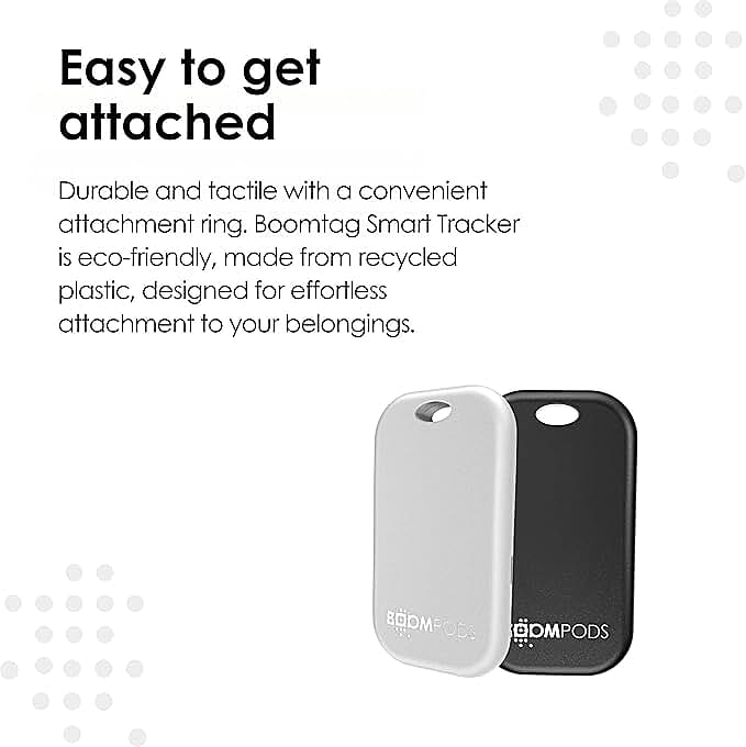 Smart Tag (Work with Apple Find My) Black