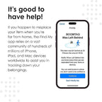 Smart Tag (Work with Apple Find My) White