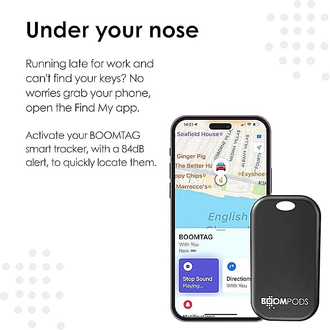 Smart Tag (Work with Apple Find My) White