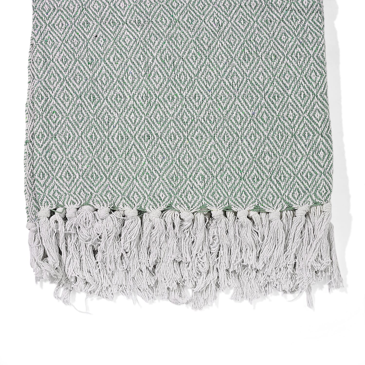 Hush Haven Pure Cotton Chevron Throw Blanket