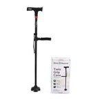 Bliss & Beyond Walking Stick (Size - One Size) - Black & Black