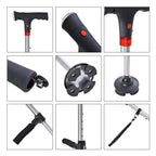 Bliss & Beyond Walking Stick (Size - One Size) - Black & Black
