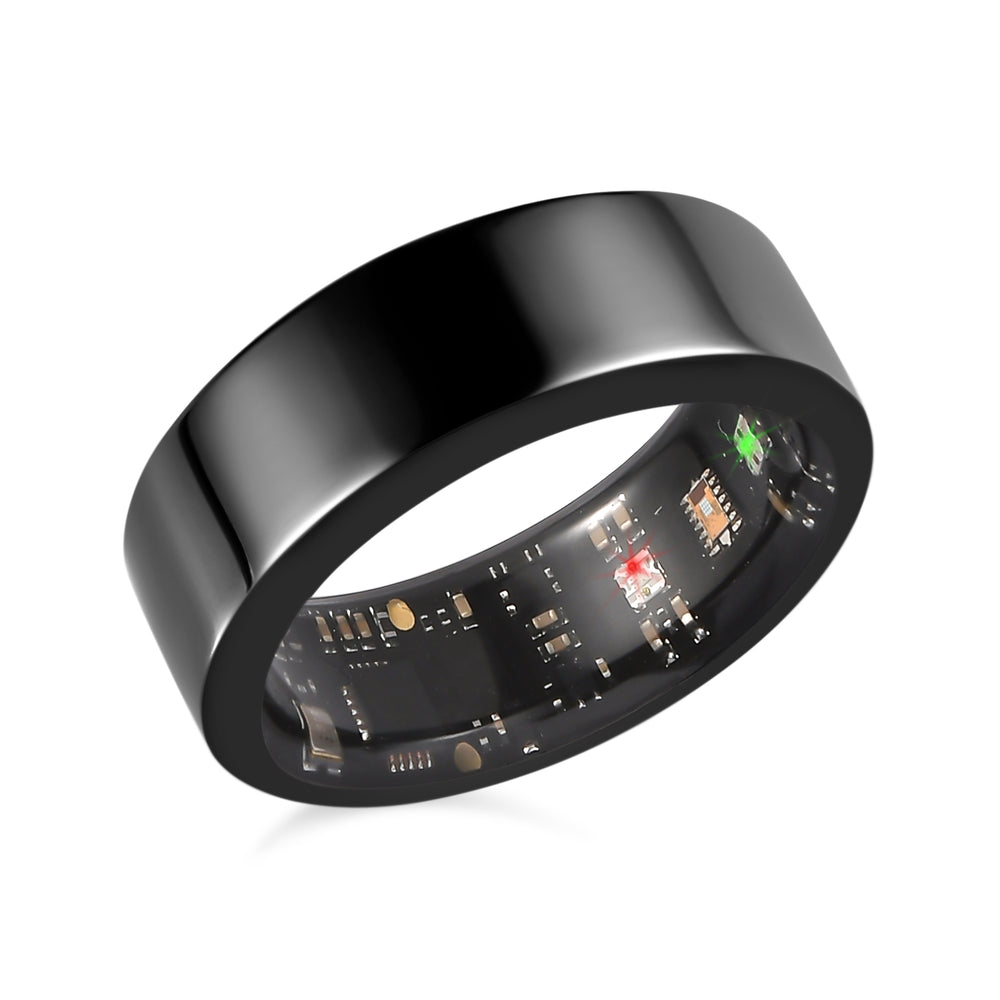 Soul Smart V1 Black Smart Band Ring - Heart Rate, SpO2, Sleep & Fitness Tracker, IP68 Waterproof, Bluetooth 5.1, Magnetic Charging_8133570