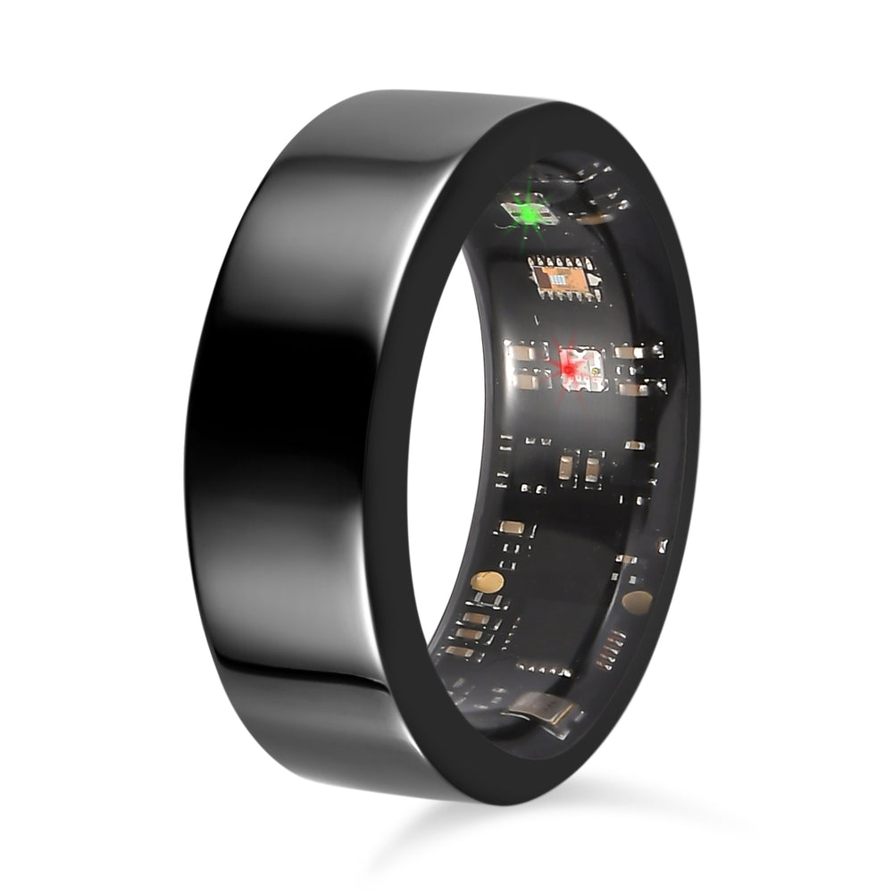 Soul Smart V1 Black Smart Band Ring - Heart Rate, SpO2, Sleep & Fitness Tracker, IP68 Waterproof, Bluetooth 5.1, Magnetic Charging_8133570_1