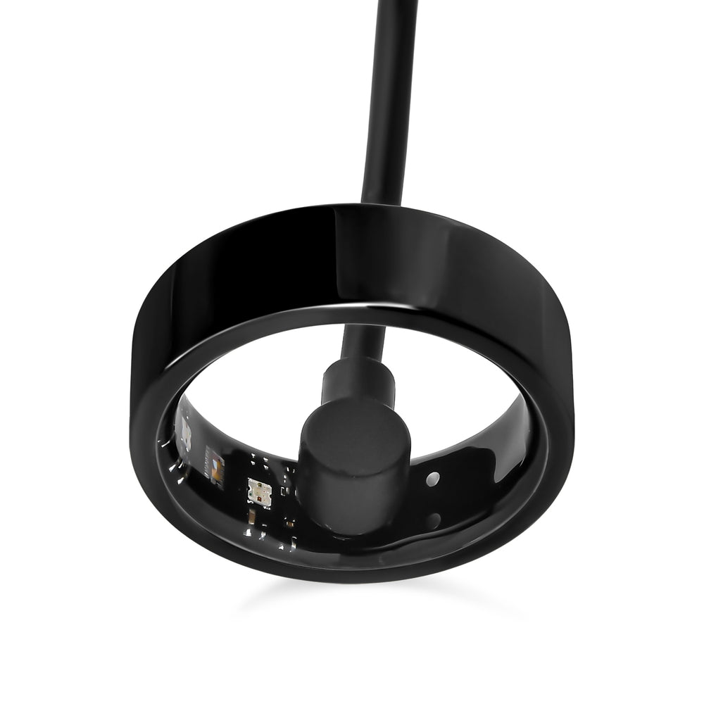 Soul Smart V1 Black Smart Band Ring - Heart Rate, SpO2, Sleep & Fitness Tracker, IP68 Waterproof, Bluetooth 5.1, Magnetic Charging_8133570_4
