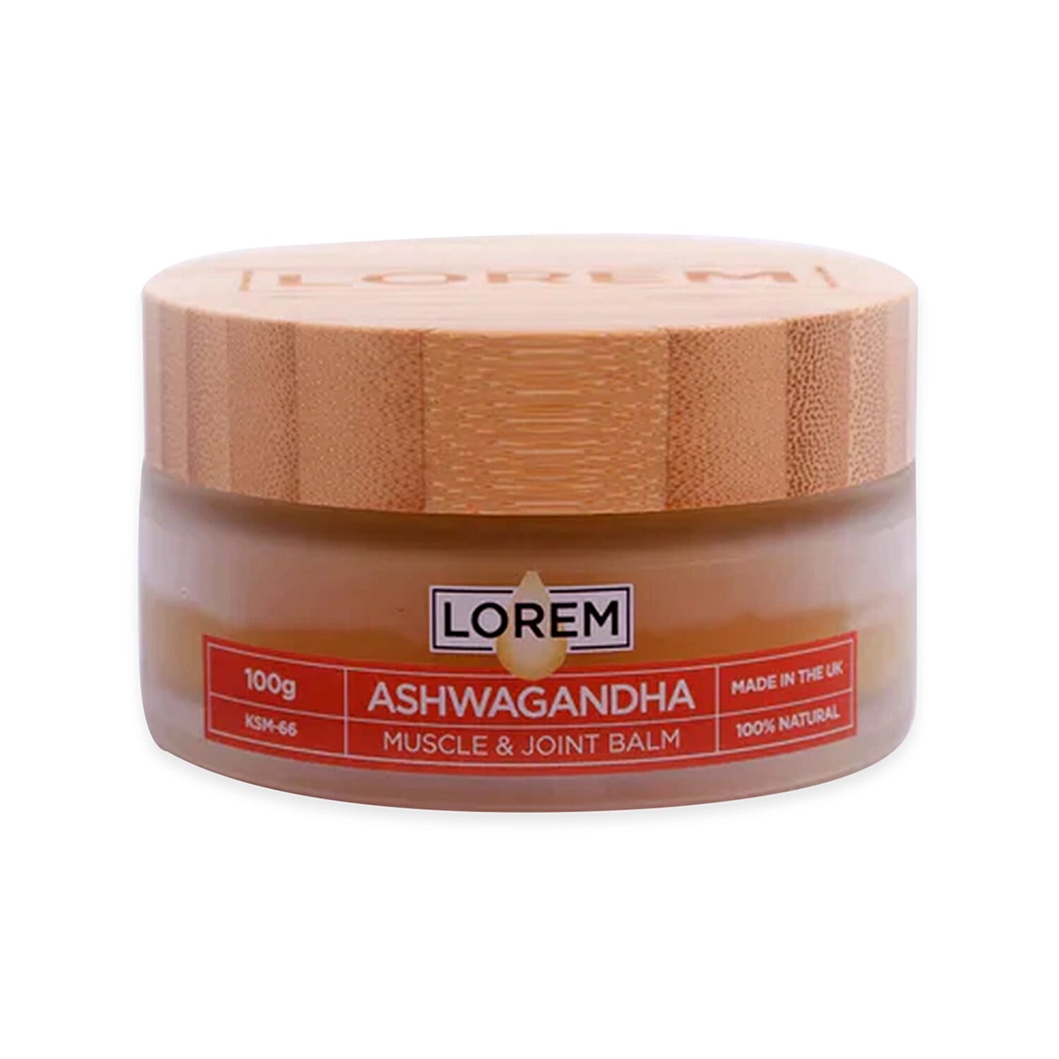 Lorem Ashwagandha Muscle - Joint Balm - 100g