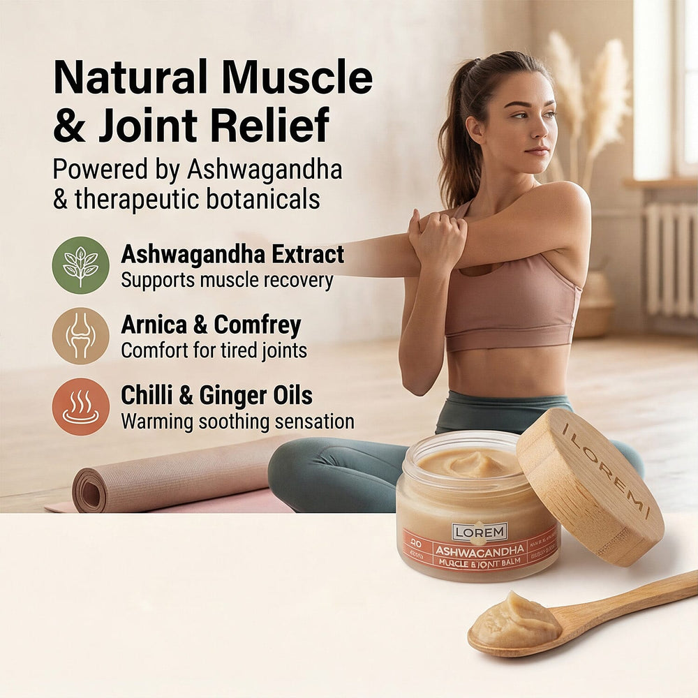 Lorem Ashwagandha Muscle - Joint Balm - 20g