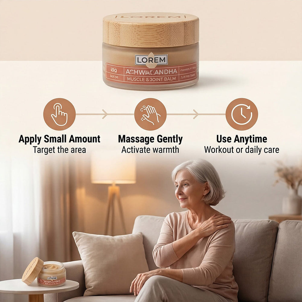 Lorem Ashwagandha Muscle - Joint Balm - 20g