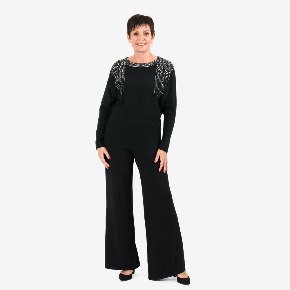 Chilli Charm  Jumper (Size - M/L) - Black_8137102
