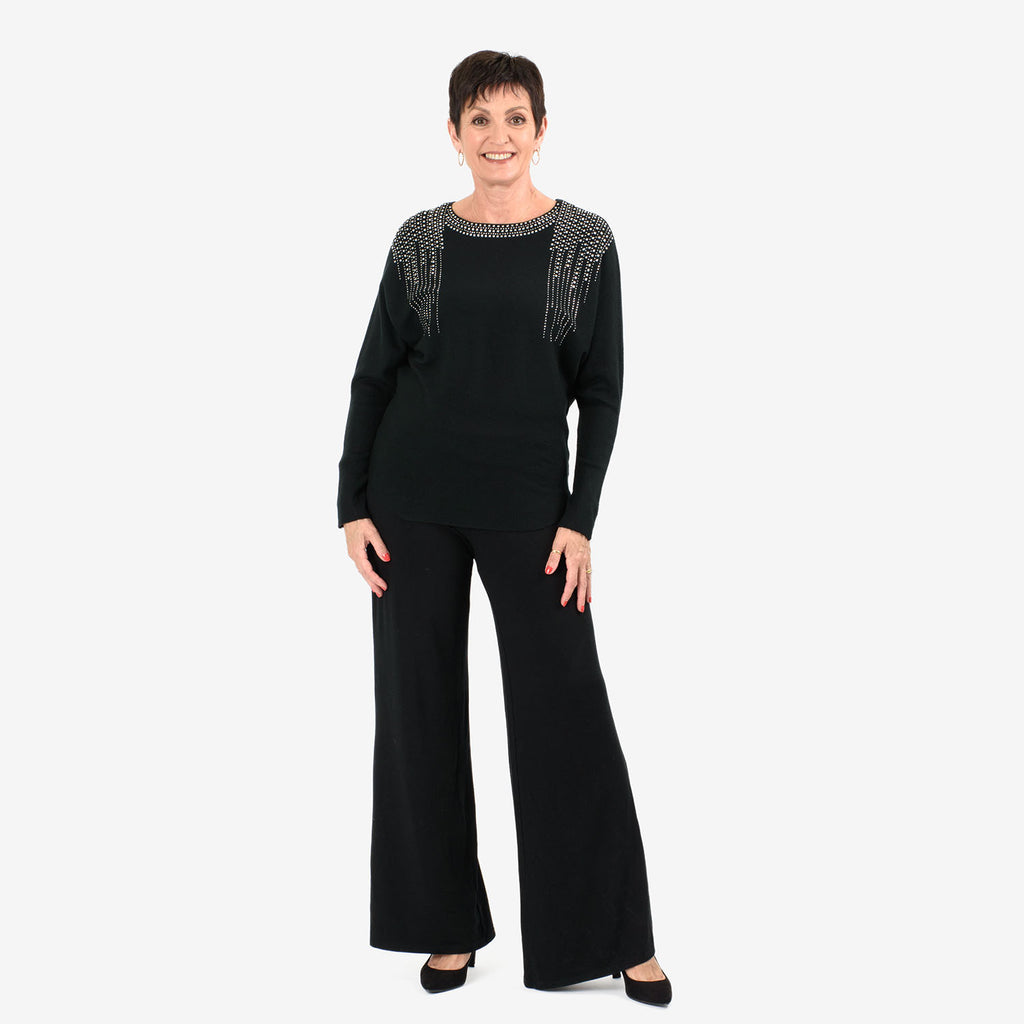 Chilli Charm  Jumper (Size - M/L) - Black_8137102