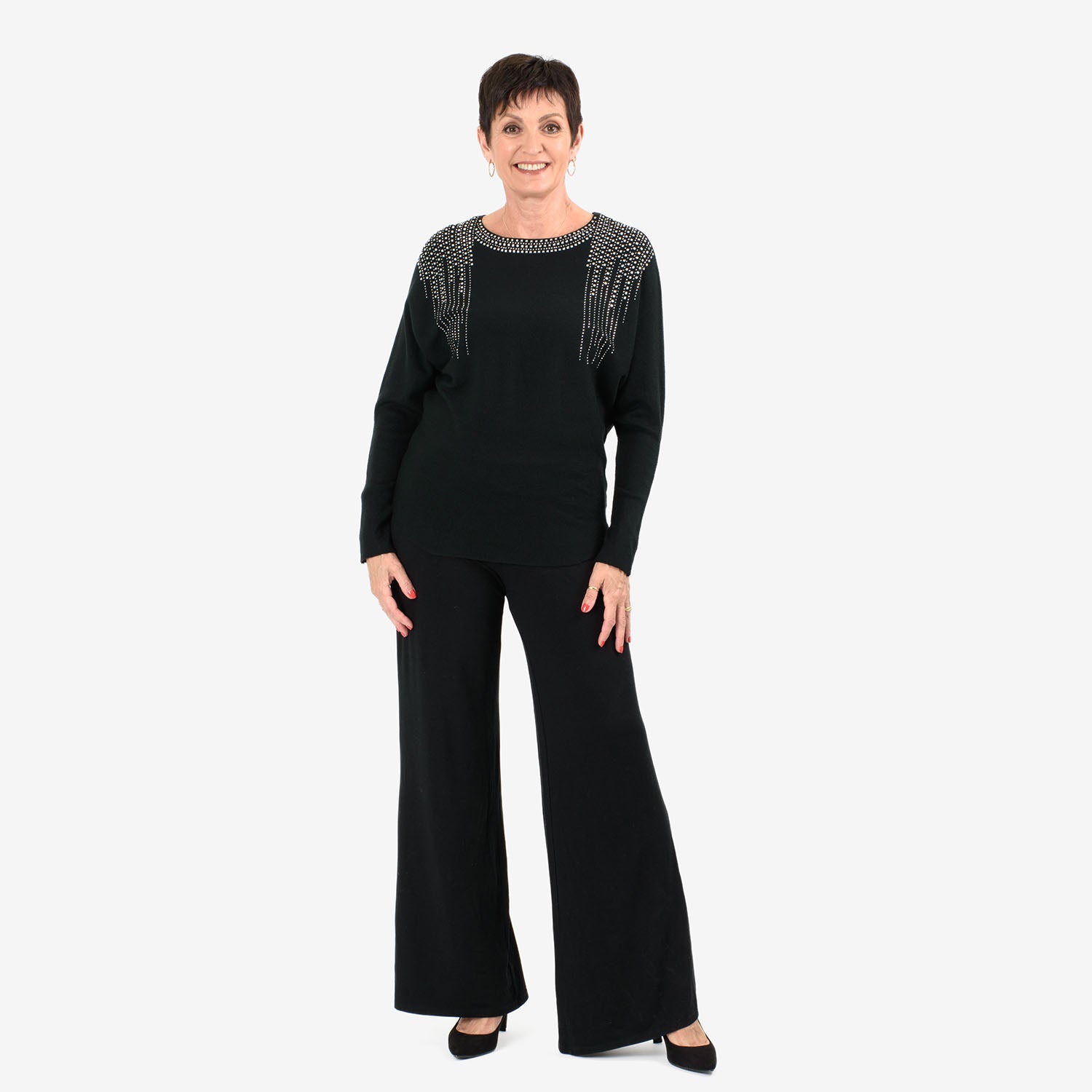 Chilli Charm  Jumper (Size - M/L) - Black_8137102