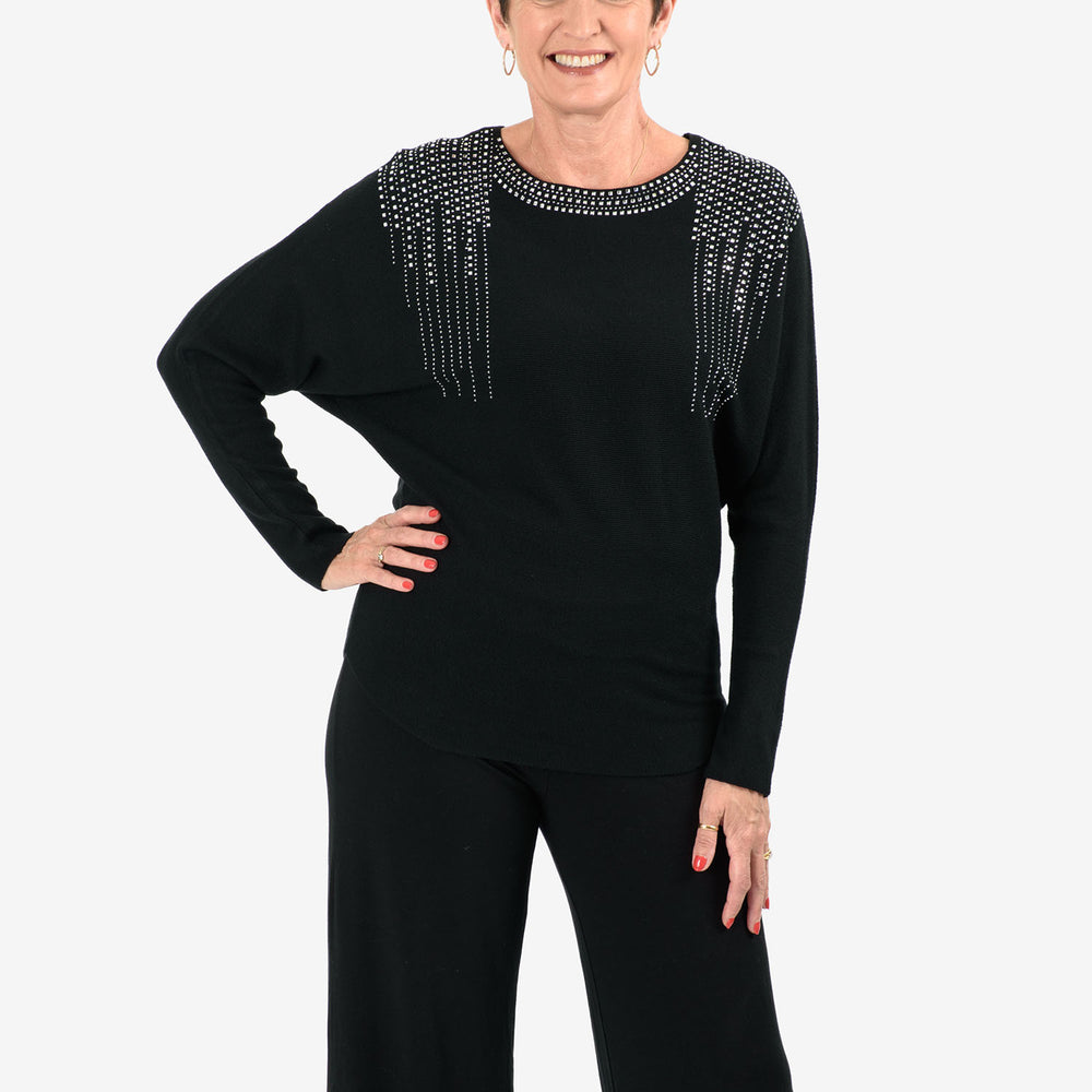 Chilli Charm  Jumper (Size - M/L) - Black_8137102_3