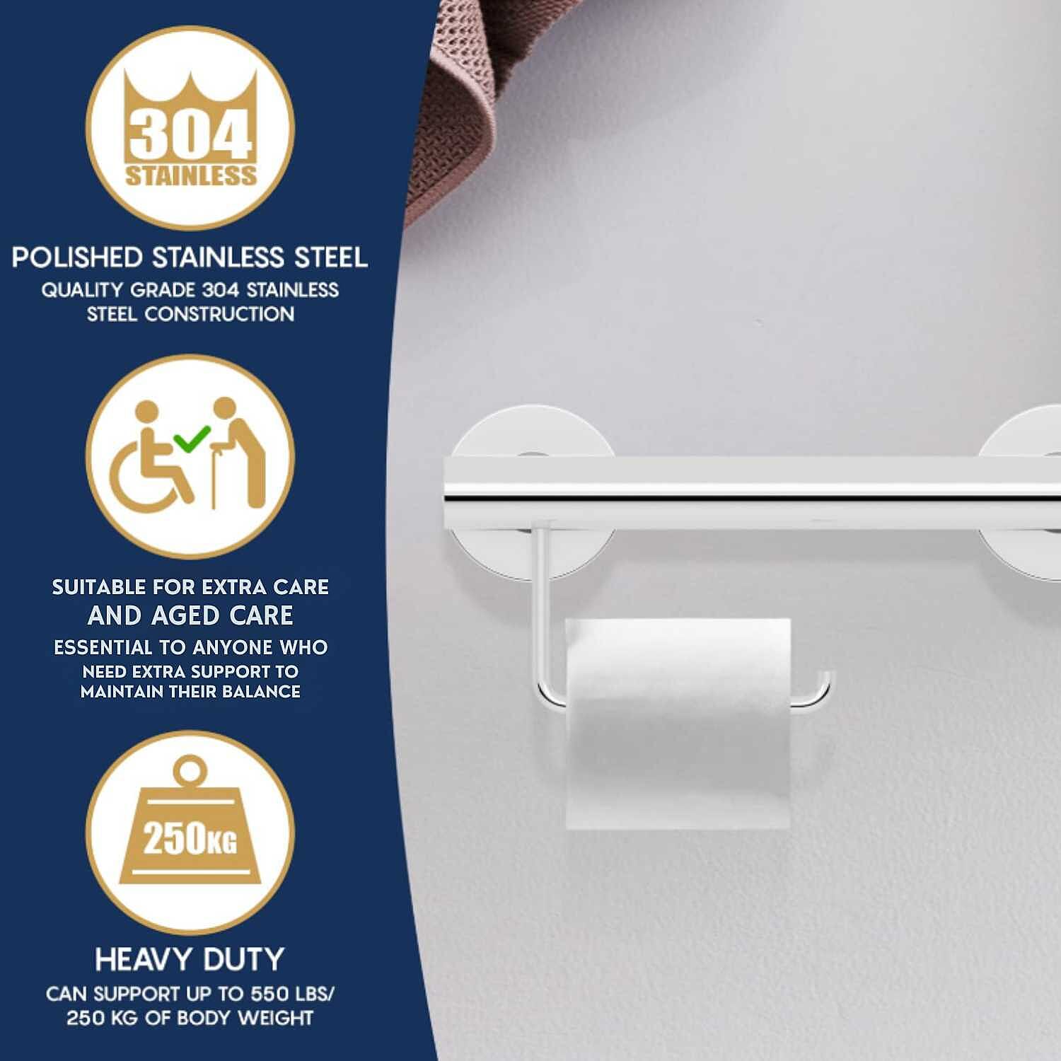 Evekare Bathroom Accessories (Size - One Size) - Silver