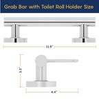 Evekare Bathroom Accessories (Size - One Size) - Silver