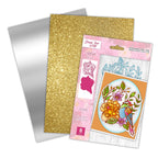 "EXCLUSIVE TO IDEAL WORLD  STENCIL DIE AND PAPER COLLECTION - SPREAD YOUR WINGS