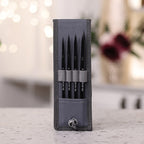 STAMP BY ME BRUSH SET AND CARRY CASE  TRAVEL CASE WITH 4 ROUND  WATERCOLOUR BRUSHES IN VARIOUS SIZES 6 8 1 0 14