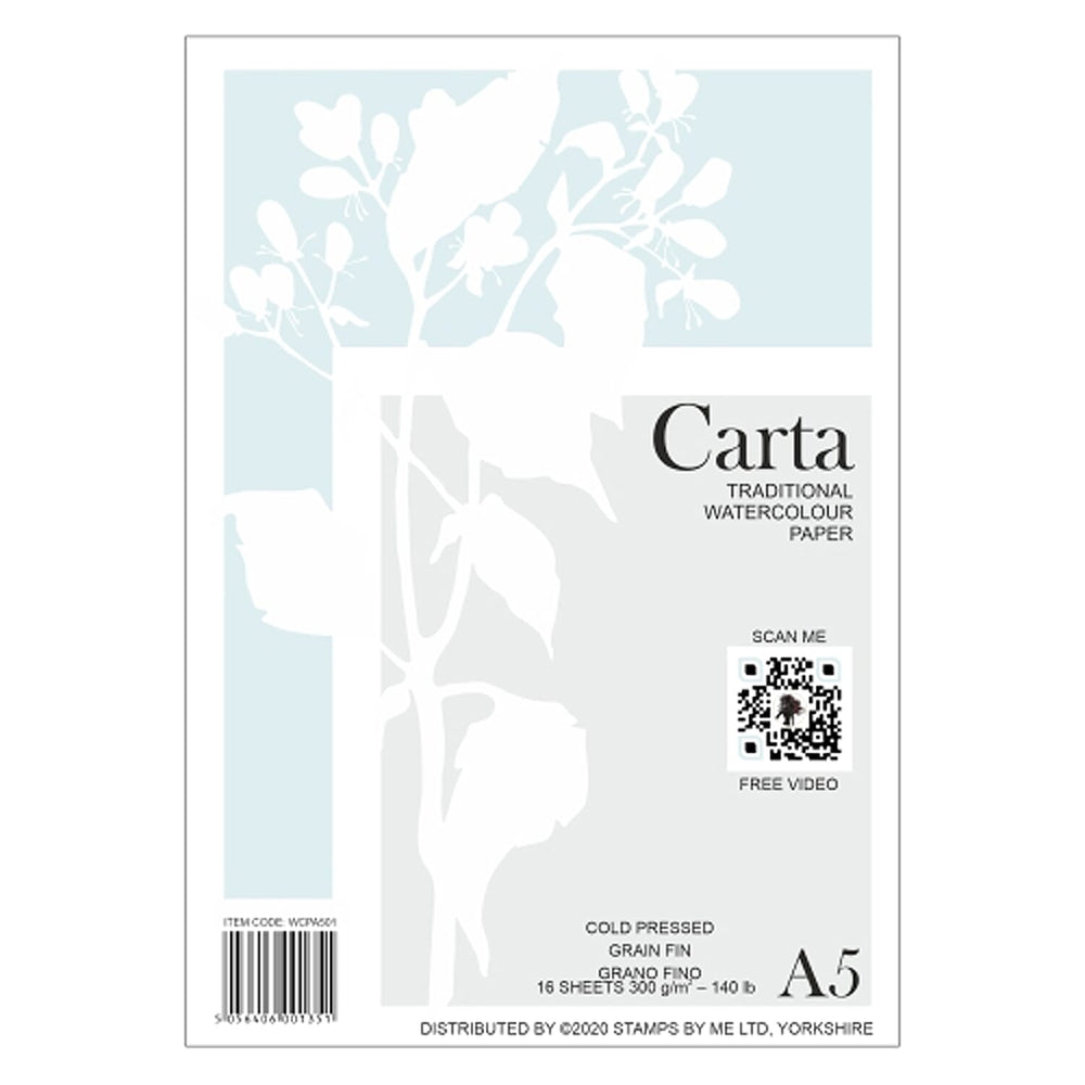 STAMPS BY ME CARTA WATERCOLOUR CARD STOCK
