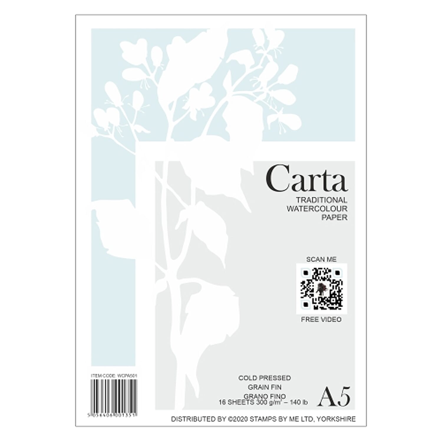 STAMPS BY ME CARTA WATERCOLOUR CARD STOCK