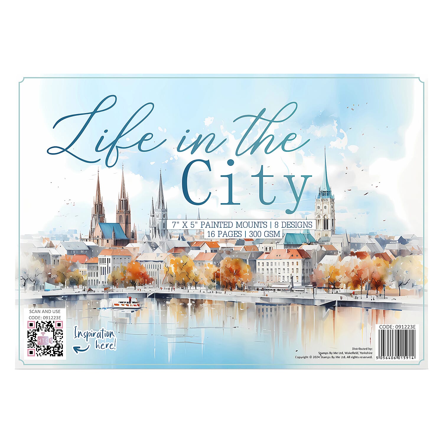 LIFE IN THE CITY - 7 X 5 8 DESIGNS 16 PAGES 300GSM