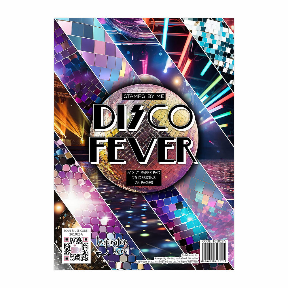 DISCO FEVER 5 X 7 25 DESIGNS - 75 PAGES 200 GSM