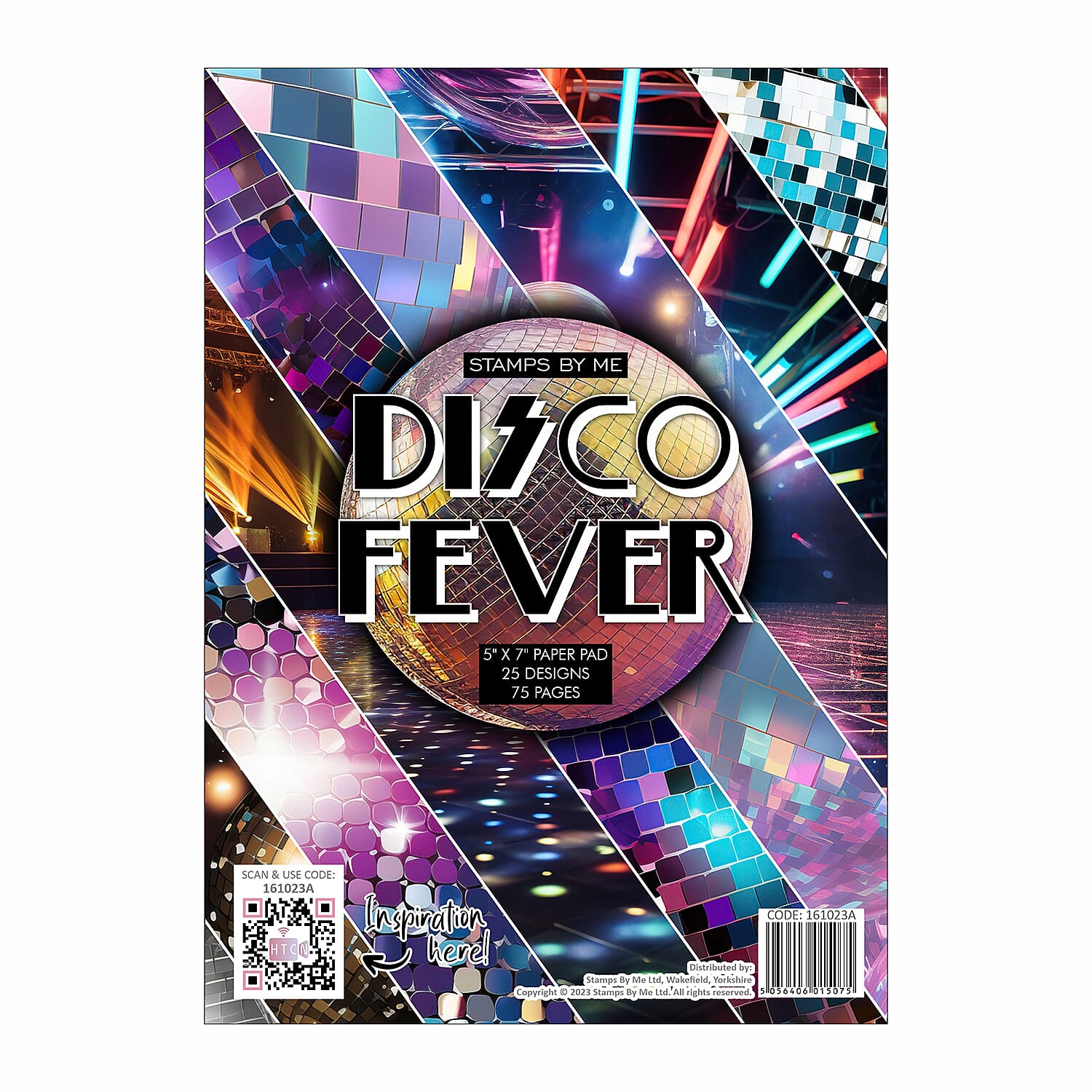 DISCO FEVER 5 X 7 25 DESIGNS - 75 PAGES 200 GSM