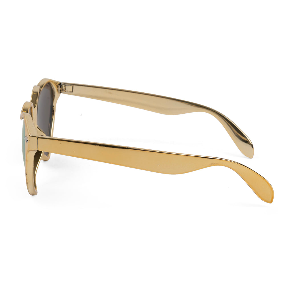 Sunscape Uv400 Heart Sunglasses - Golden_8156736_1
