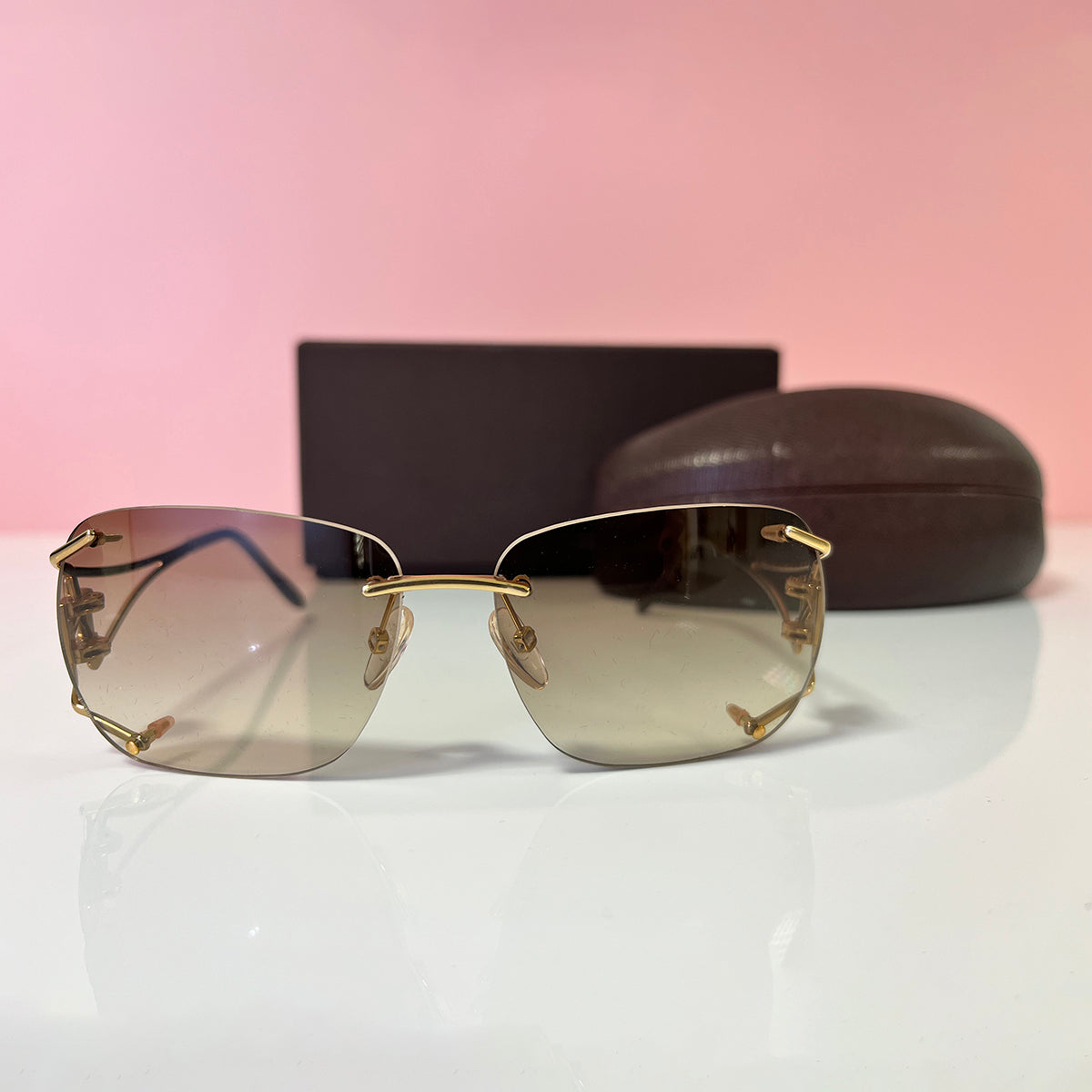 BOUCHERON Sunglass - Gold Black_8158496_2
