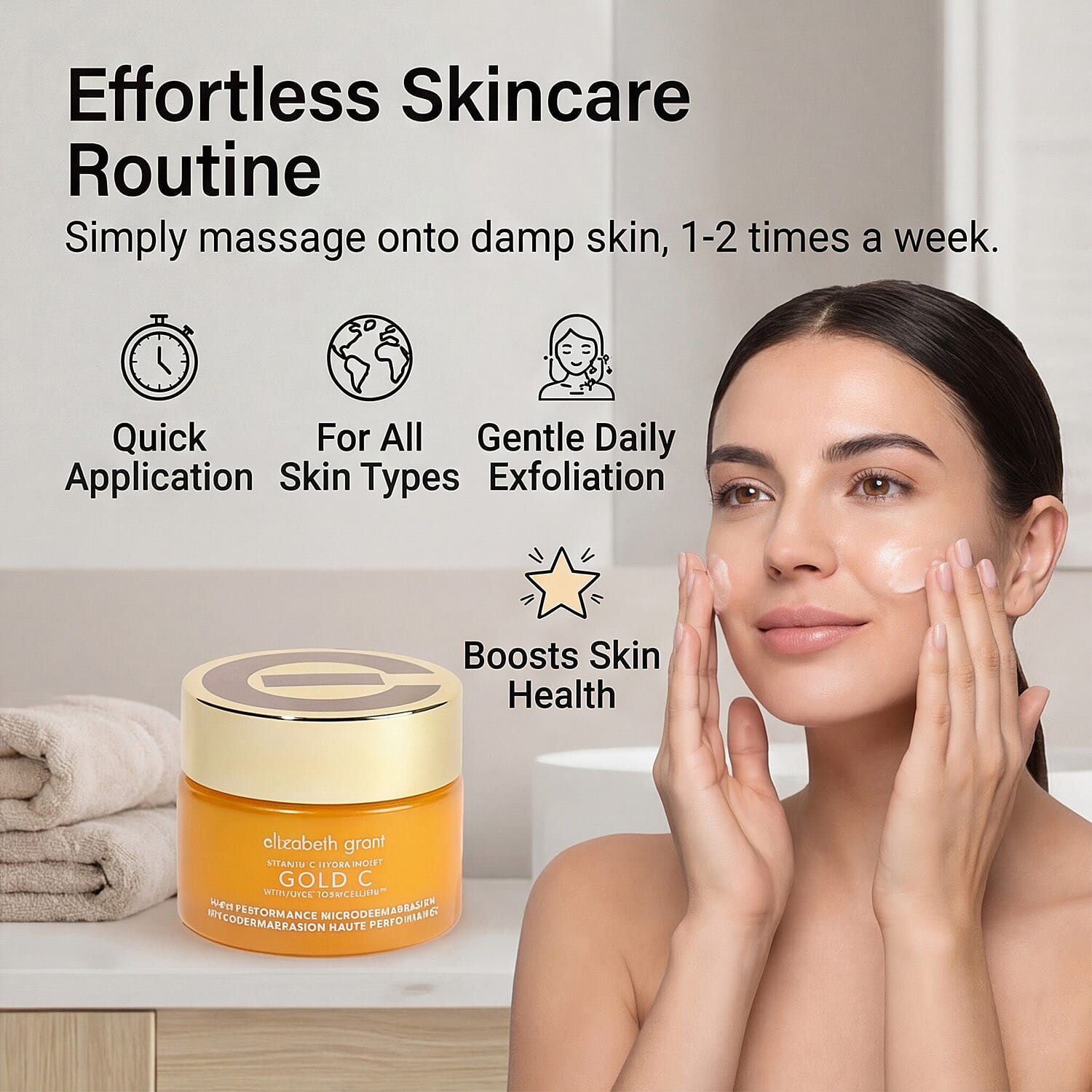 Beauty Morning Deal- Elizabeth Grant Vitamin C Microdermabrasion - 100ml