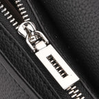 La Marey Genuine Leather Mini Bayswater Satchel Bag - Black_8163208_5