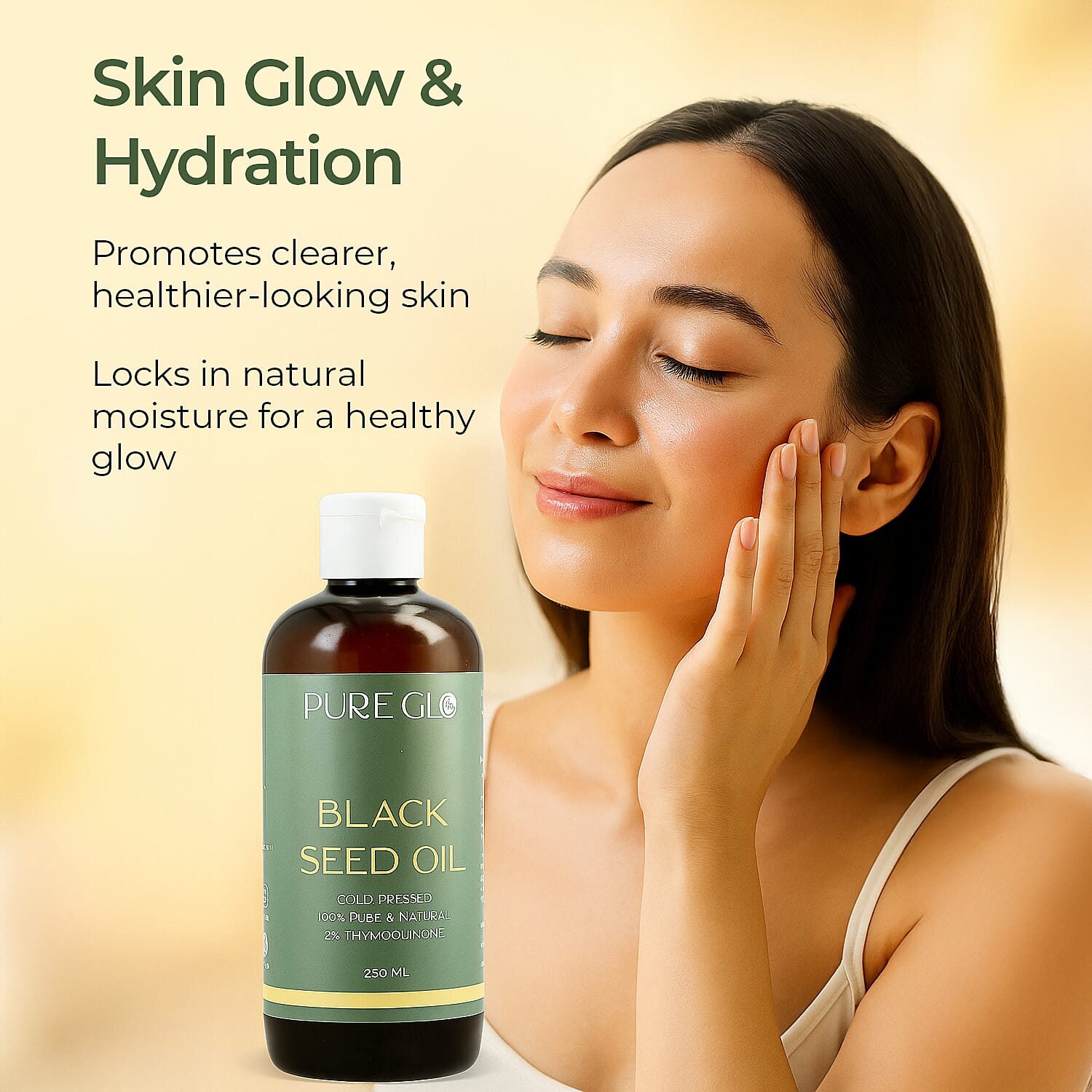 New Launch- Pure Glo Black Seed Oil - 250 ml