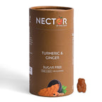 NECTOR Turmeric - Ginger SUGAR FREE Gummies - 120 Days Supply (4 Months)