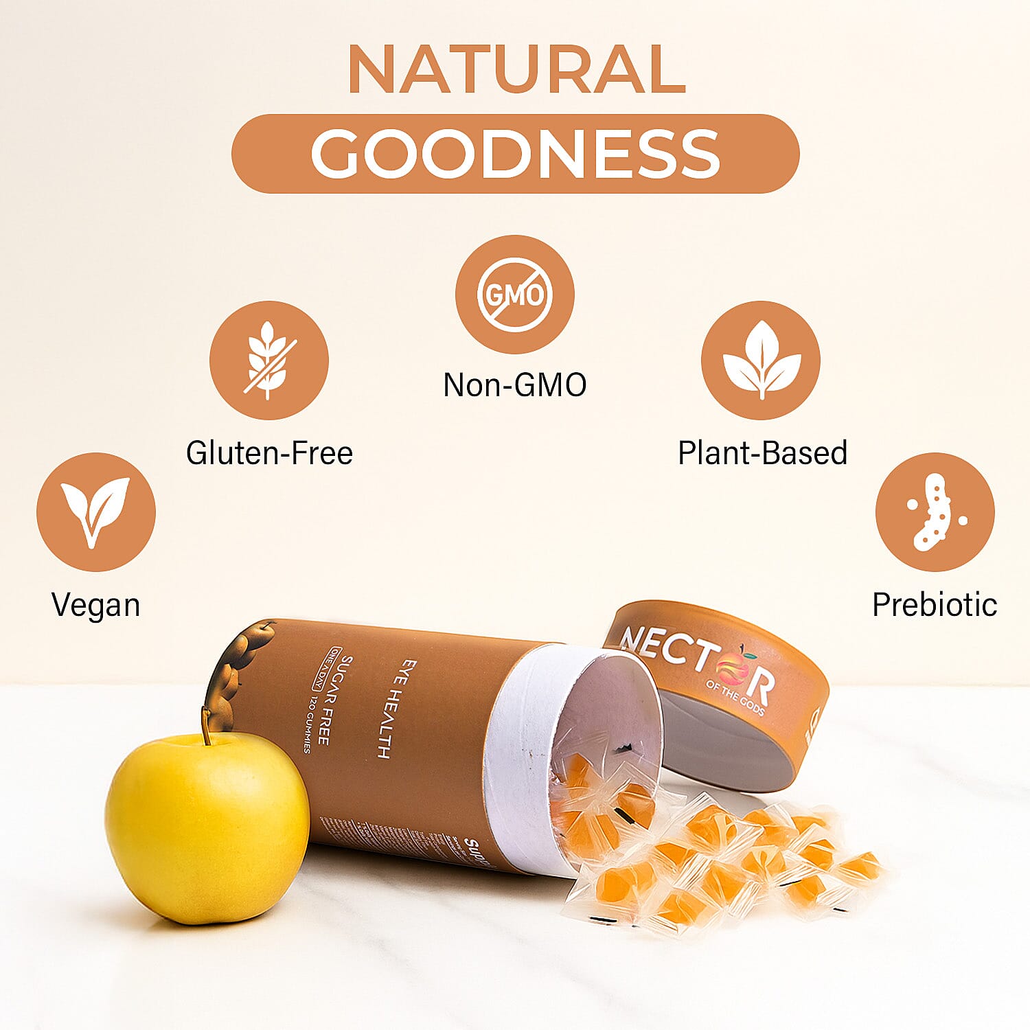 NECTOR Eye Health SUGAR FREE Gummies - 120 Days Supply (4 Months)
