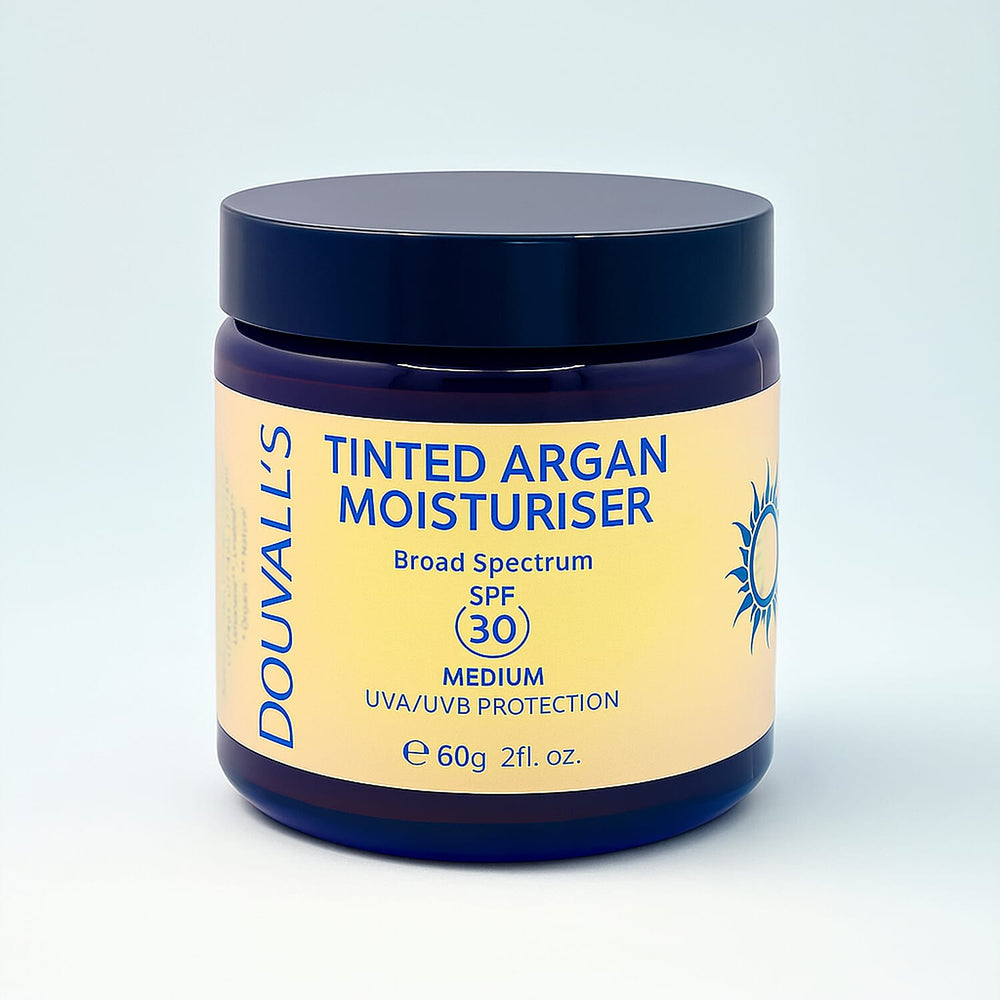 Douvalls- Tinted SPF30 Argan Moisturiser - 60ml (Medium)
