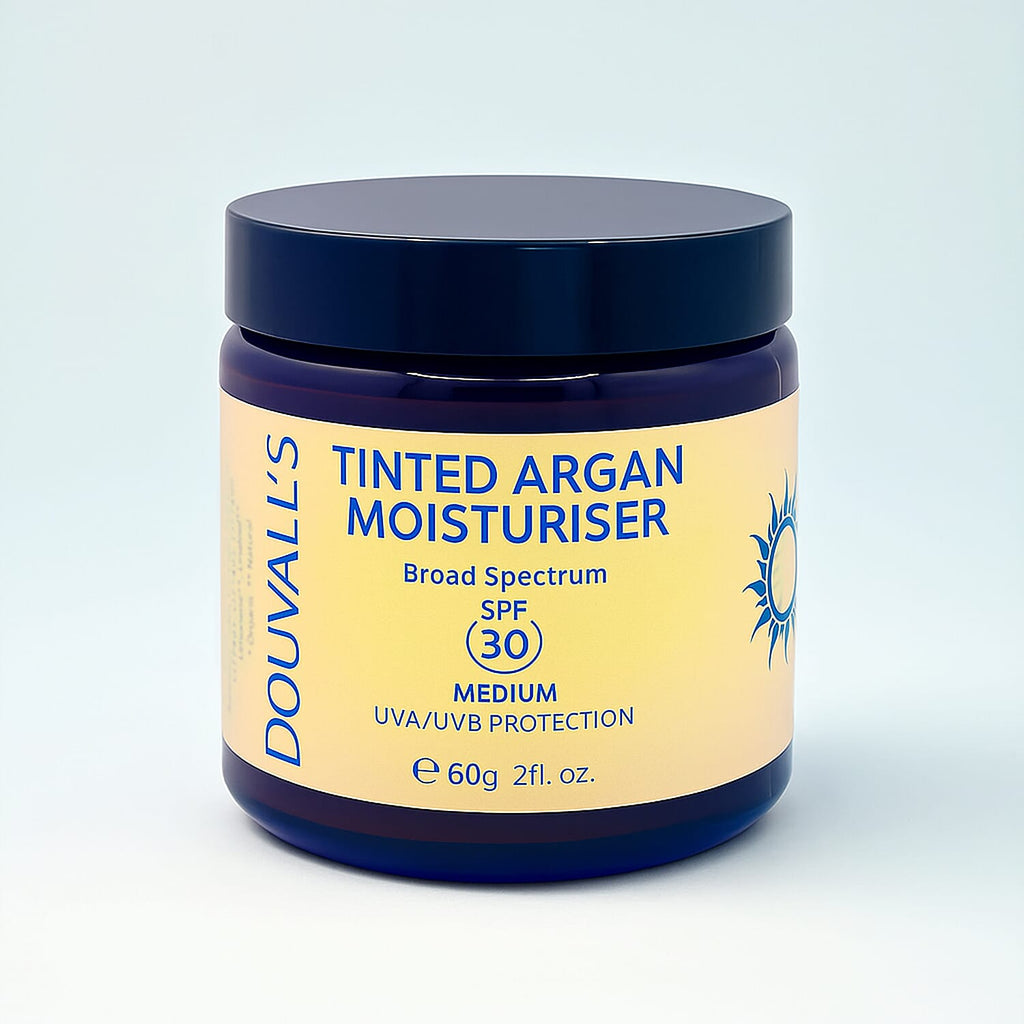 Douvalls- Tinted SPF30 Argan Moisturiser - 60ml (Medium)