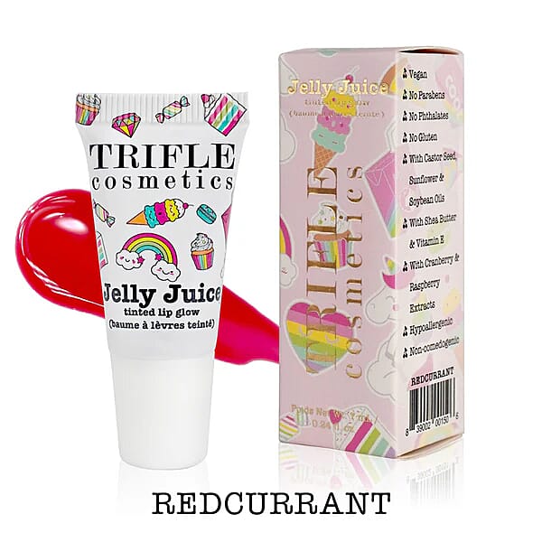 Trifle Cosmetics Jelly Juice Tinted Lip Glow Redcurrant 7ml