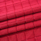 Hush Haven Sumptuous Quality Super Teddy Soft Blanket (200 x 150 cm) - Red