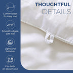 Decadently Beautiful 100% Mulberry Silk Duvet (Single, 135x200cm) - Ivory
