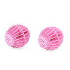 NEW Rose Fragrance Laundry Washing Balls with 4 Pack Replacement | Non-Detergent System for 90 Washes - Pink