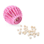 NEW Rose Fragrance Laundry Washing Balls with 4 Pack Replacement | Non-Detergent System for 90 Washes - Pink