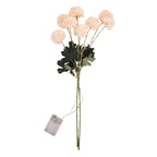 Set of 2 - Faux Flower Branches with LED Lights (60cm) - Champagne