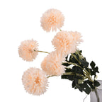 Set of 2 - Faux Flower Branches with LED Lights (60cm) - Champagne