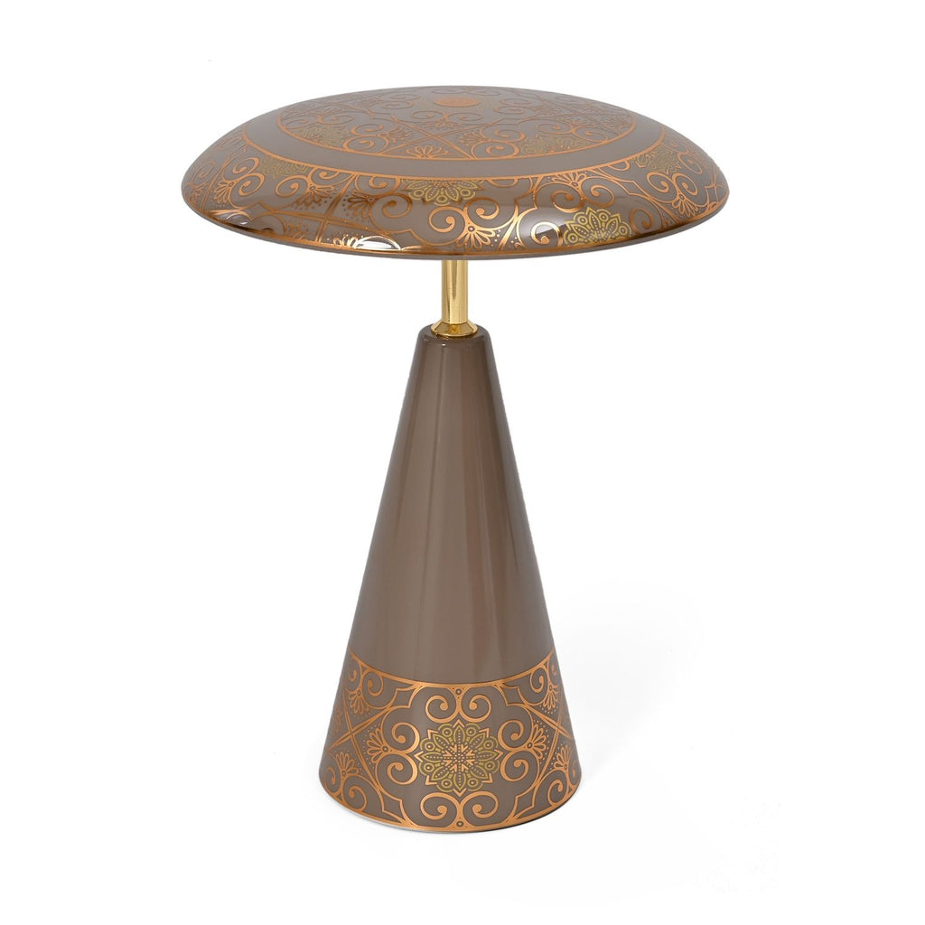 Turkish Magnetic Cordless Table Lamp with 3 Color Modes, Touch Control and 360 degree Rotation (31 Cm) - Mocha & Gold_8195148_2